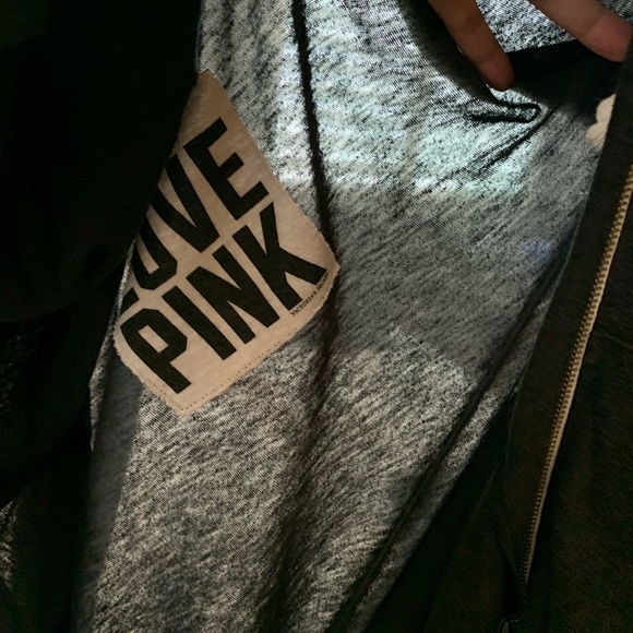 VS Pink Hoodie Victoria's Secret Pink
Size S Zip Up Hoodie - Picture 6 of 14